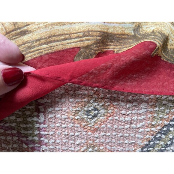 Dolce Ganaba  Perfume 100% Silk Scarf - Picture 3 of 4